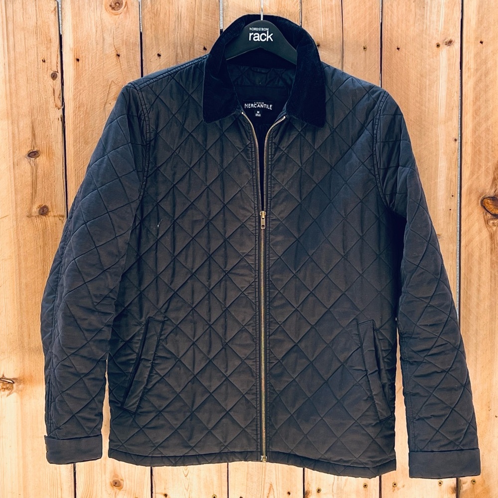 J.Crew | Mercantile | Men's Quilted Jacket | Size: Medium | Color: Black